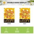 thumbnail image 6 of Summer Floral Garden Flag 12x18 Inch Double Sided Outside, Polka Dots Welcome Seasonal Yard Outdoor Flag, 6 of 7