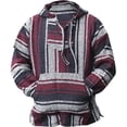 thumbnail image 1 of Mexican Hoodie Hippie Surf Poncho Sweater Sweatshirt Pullover, 1 of 4