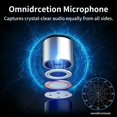 thumbnail image 4 of CHOK Computer Microphone 3.5mm Desktop PC Microphones with 360° Gooseneck  Omnidirectional Mic for Plug & Play, 4 of 7