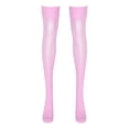 thumbnail image 4 of MSemis Bas Cuisse pour Femmes Bas en Soie Top de Maintien Lustré Semi-Transparent Panty Rose Taille Unique, 4 of 7