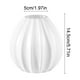 thumbnail image 3 of Originality Plastic Flower Pot Imitation Pumpkin Shape Decoration Vase Festive Dress Material Two Halves Splicing, 3 of 8