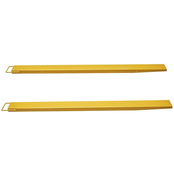 KFFKFF Fork Extensions for Pallets, Measuring 84 inches in Length and 5.5 inches in Width, Constructed from Robust Carbon Steel