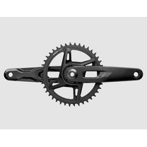 SRAM Rival 1x XPLR E1 Crankset, Speed: 12/13, Spindle: 28.99mm, BCD: Direct Mount SRAM 8 Bolt, 42, DUB, 160mm, Black,
