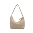 thumbnail image 2 of EARKITY Women's Solid Color Handheld Bag Large Capacity Soft Nylon Bag Armpit Bag Style Shoulder, 2 of 6