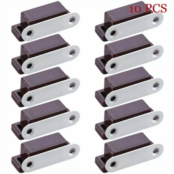 10 Sets Strong Door Magnetic Closer Cabinet Door Catch Latch Magnet Suction Bar
