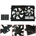 thumbnail image 4 of Car Dual Radiator Cooling Fan Fits for 2005-2017 Audi A3 TT Quattro, 2005-2015 Volkswagen Jetta Passat 1.8L 1.9L 2.0L 2.5L 3.2L 3.6L, 4 of 5