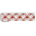 thumbnail image 3 of Ambesonne Floral Fabric by the Yard Upholstery, Vintage Garden Vibes Flower, 5 Yards, Pale Sepia Salmon and White, 3 of 5