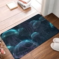 thumbnail image 4 of Uemuo Ice blue light spot jellyfish Printed Door Mat Indoor Doormat 16"x24",Front Back Door Mats Non Slip Entrance Rugs,Inside Doormats for Entryway, 4 of 9