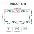 thumbnail image 6 of Flamingo and Monstera Leaves License Plate Frames Universal Aluminum Tag Holder Cover with 2 Holes Screws for Front Rear Car Plate Decor 12x6 Inch for Women Men, 6 of 6