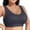 Black, variant on Plus-Size Seamless Lace-Trim Comfortable Bra – Full-Coverage, Everyday Underwire T-Shirt Bra, Suitable for Home and All Seasons White XXL