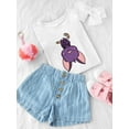 thumbnail image 3 of Cute Funbatty Sleepy W Candy T-Shirt Toddler -Image by Shutterstock,  4 Toddler, 3 of 4
