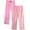 Pink Bows/Plaid, variant on dELiA*s Girls Pajama Pants - 2 pack Cute Pattern Fleece Plaid Girls Pajamas Sleepwear (7-16)