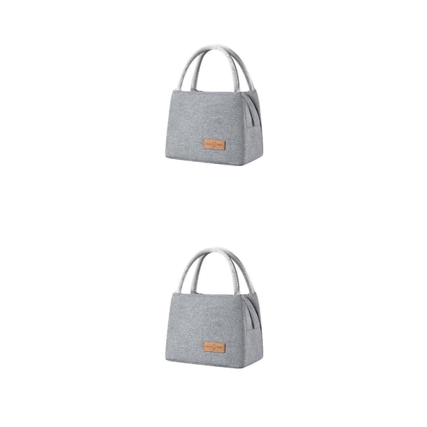 Bolsa de Almacenamiento Organizador Térmico Advancent para Almuerzo Gris Pequeña 2Conjunto