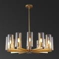 thumbnail image 5 of Safavieh  Couture Benicio Gold Chandelier - 28.5 IN W x 28.5 IN D x 17 / 47 IN H, 5 of 5