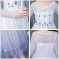 thumbnail image 3 of Snow Queen Act 2 Elsa Costumes Princess Dresses Elsa Dress for Girls with Wig,Crown,Magic Wand ,Gloves 7-8 Years(140,K11), 3 of 4