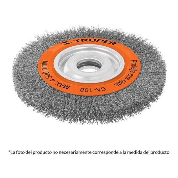Carda Esmeril 8'' X 1-1/8'' Truper 17526 CA-109