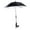 Noir, variante sur koolsoo Parasol de Chaise de Plage Parasol Polyvalent pour Poussette pour Patio Extérieur Jardin Noir