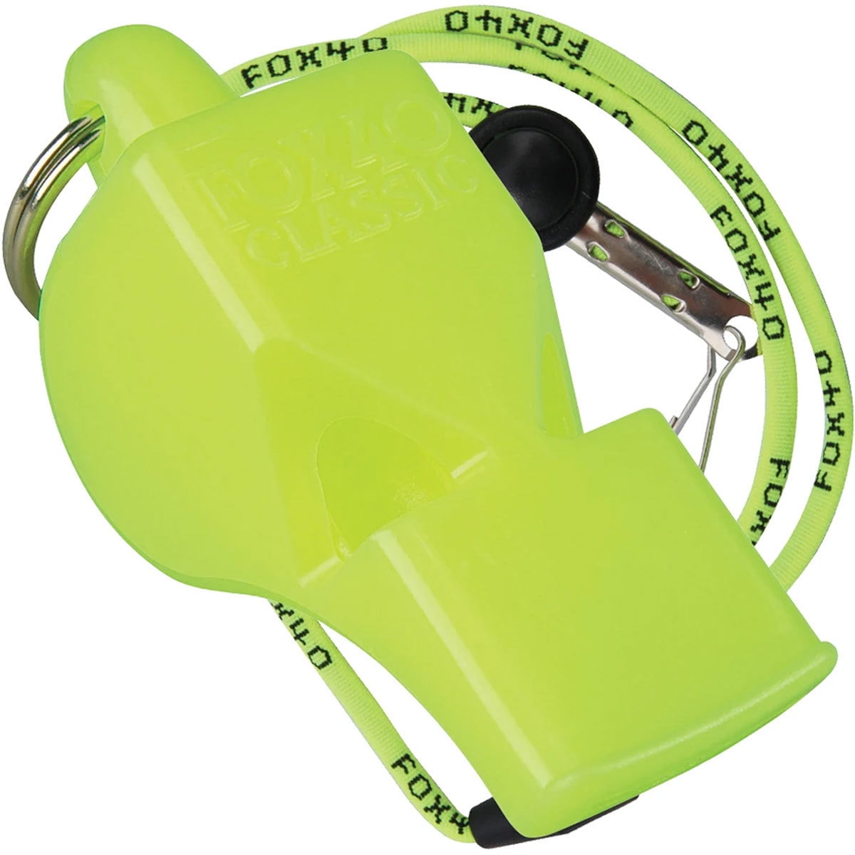 Fox 40 Sonik Blast CMG Safety Whistle, 120+ dB, Neon Green for