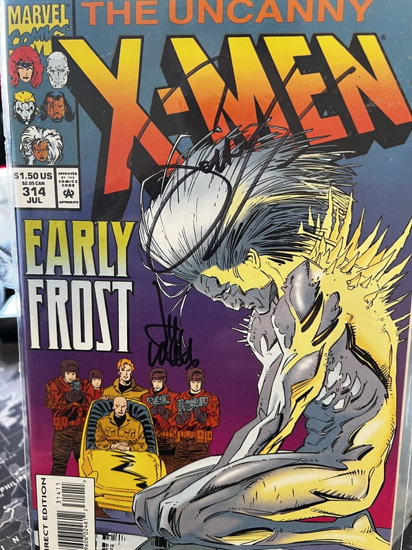 X-Men #314 Signed Scott Lobdell and Lee Weeks