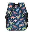 thumbnail image 4 of Fotbe Dinosaur Pattern Casual Backpack for School, Travel, and Outdoor Activities - Durable, Lightweight, and Comfortable, 4 of 5