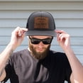 thumbnail image 5 of Daddy to Be Dad in The Street Daddy in The Sheets Hat Daddy Leather Patch Baseball Cap Gifts for Him Father's Day Birthday, 5 of 6
