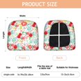 thumbnail image 3 of Pioneer Flower Seat Covers for Dining Room Chairs Set Of 4,Stretch Printed Washable Chair Seat Cover with Elastic Ties and Button,Removable Waterproof Couch Cushion Covers, 3 of 6