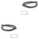 thumbnail image 1 of Molduras Generico Para Hilux 2000 A 2004 Botagua Delanteras Color Negro, 1 of 4