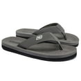 thumbnail image 7 of WOTTE Mens Flip Flops Comfortable Thong Sandals Lightweight Summer Beach Sandals Grey Size 10, 7 of 7