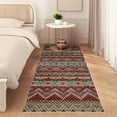 thumbnail image 2 of HOMERRY Boho Print Runner 2' x 6' for Hallway Modern Washable Throw Rugs for Kitchen Indoor Carpet, Red, 2 of 6