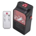 thumbnail image 3 of Flame Mini Heater, Mini 1000W PTC Ceramic Fast Heating Portable Fireplace Heater, Silent with Fireproof Frosted Casing for Home, 3 of 8
