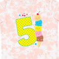 thumbnail image 4 of Inktastic Ice Cream Fifth Birthday Blue Boys or Girls Toddler T-Shirt, 4 of 5
