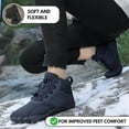 thumbnail image 5 of Hike Footwear Caspar Pro - Non-slip & waterproof winter barefoot shoes Walking, Hiking Boots For Women Men (Unisex), 5 of 6