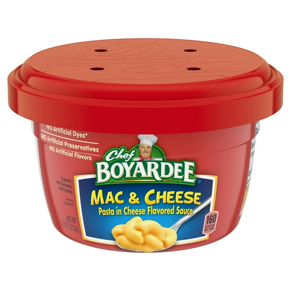 Chef Boyardee Mac and Cheese, Microwavable Meal, 7.5 oz. Bowl