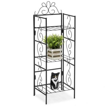 Best Choice Products 3-Tier Decorative Free Standing Storage Rack for DIY Organization, Outdoor, and Indoor - (Best Day To Shop At Nordstrom Rack)