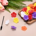 thumbnail image 4 of Uxcell 16-Pack Flores de Repuesto para Alimentador de Colibríes, Partes de Alimentación de Plástico para Colibríes con 2 Cepillos de Limpieza [Rojo, Naranja], 4 of 6