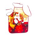 thumbnail image 2 of goowrom Christmas Apron with Cartoon Print, Strap Party Supplies, 2 of 3