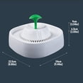 thumbnail image 3 of Fontaine pour Chat 1,3 L Fontaine pour Animaux Distributeur Automatique d'Eau pour Chat Bol Distributeur d'Eau pour Chien avec Débit d'Eau Réglable à 3 Vitesses Pompe à Eau Ultra Silencieuse Distributeur d'Eau pour Chat Réutilisable à 2 Couches fo, 3 of 10
