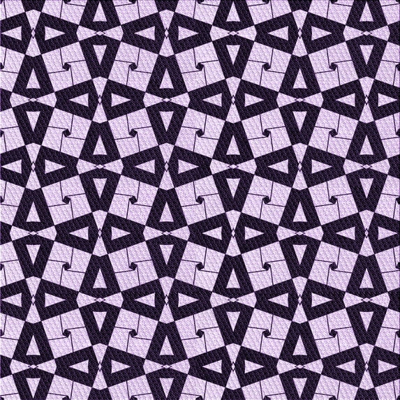 Ahgly Company Machine Washable Indoor Square Transitional Mauve Purple Area Rugs, 5' Square