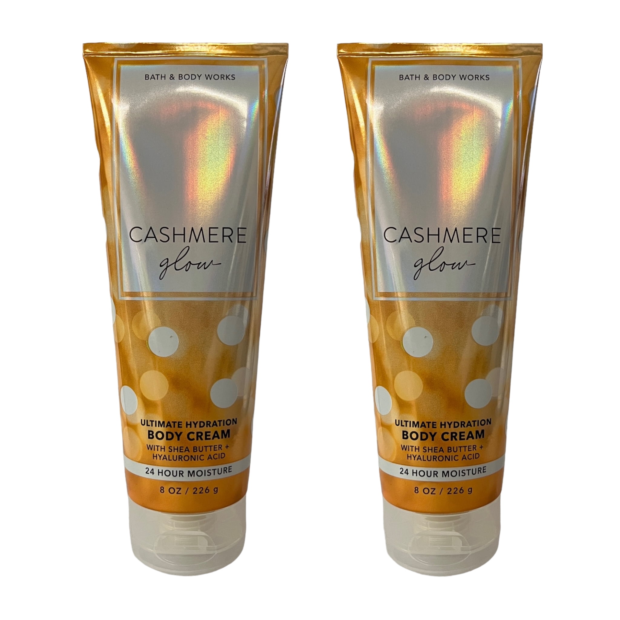 Bath and Body Works Cashmere Glow Body Cream Set 8 fl oz 2 Pack