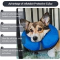 thumbnail image 2 of Collar de cono inflable de recuperación para perros y gatos después de una cirugía. Collar de cono de recuperación suave y protector que evita que las mascotas toquen las heridas de los puntos., 2 of 5
