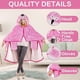 thumbnail image 3 of Oversized Lamb Hoodie Blanket - Flamingo Design, One Size for Girls and, 3 of 5