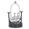 thumbnail image 2 of Couple Swing Ornament, Metal High Tech Easy To Install Electromagnetic Desktop Ornament Stress Relief Decorative  For Home, 2 of 8