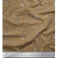 thumbnail image 1 of Soimoi Poly Georgette Fabric Flower Artistic Print Fabric by Yard 52 Inch Wide, 1 of 3