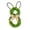 C, variant on AYktou Easter Bunny Wreaths 12 Inch Bunny-Shaped Artificial Flower Branch Spring Wreaths with Bow Cute Front Door Hangers Summer Farmhouse Rabbits Ears Wreath for Holiday Wall Window Home Decor
