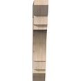 thumbnail image 2 of Ekena Millwork 6"W x 32"D x 36"H Merced Slat Rough Sawn Bracket, Douglas Fir, 2 of 4
