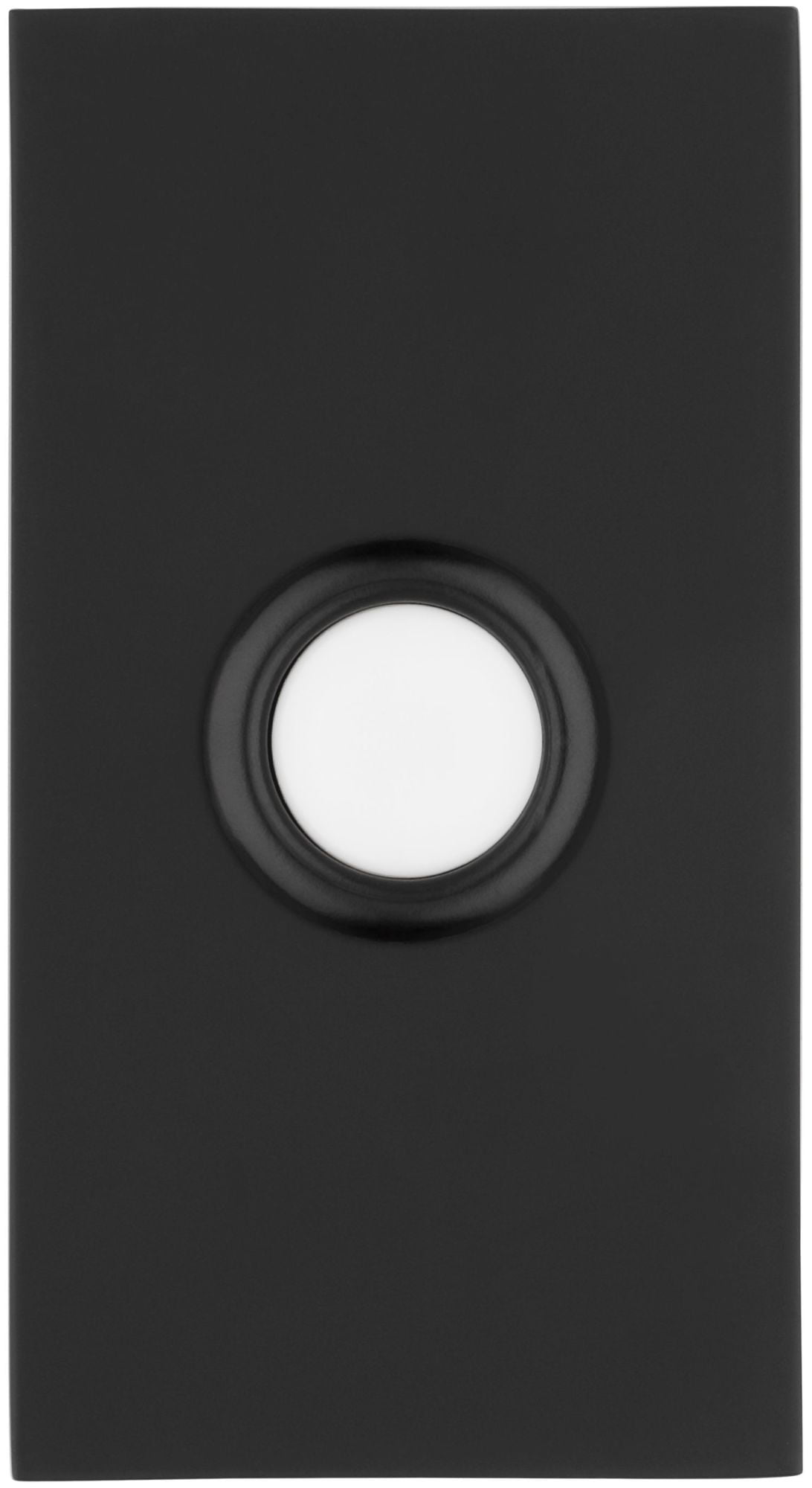 Baldwin 4863260 3" X 1-1/2" Illuminated Rectangular Door Bell From The Estate Collection -