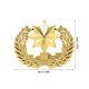 thumbnail image 3 of Golden Zinc Alloy Badge Pin Metal Hat Badge Decoration, 3 of 5