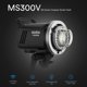 thumbnail image 2 of Linterna estroboscópica de estudio Godox MS300V MS300-V 300W 110V, 2 of 9