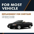 thumbnail image 2 of Rear Trunk Lid Lift Support For 1996 1997 Chrysler Sebring Convertible, 2 of 4