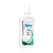 Spry Xylitol Mouthwash, Natural Ingredients, Enamel Support Oral Rinse, Spearmint 16 fl oz 1 Pack